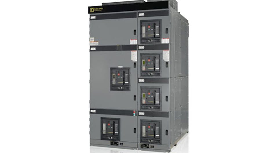 Ecmweb 5728 Schneider Electric Power Zone 4 Arc Resistant Low Voltage Switchgear