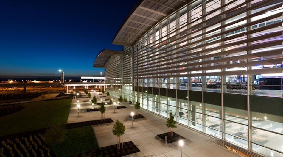 Sacramento International Airport completed a $1 billion expansion project in late 2011 (photo courtesy of The Engineering Enterprise).
