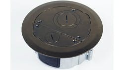 Wiremold FloorSource furniture feed floor box Wiremold FloorSource furniture feed floor box