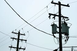 Distribution power lines Distribution power lines