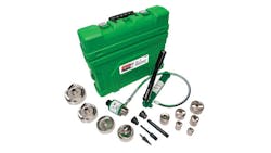 Greenlee Speed Punch knockout punch kit Greenlee Speed Punch knockout punch kit
