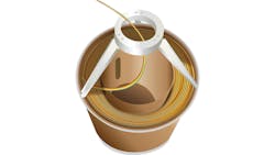 Cerro Wire wire barrel packing system Cerro Wire wire barrel packing system