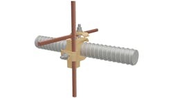 Burndy GXP1828RF SuperClamp grounding connector Burndy GXP1828RF SuperClamp grounding connector