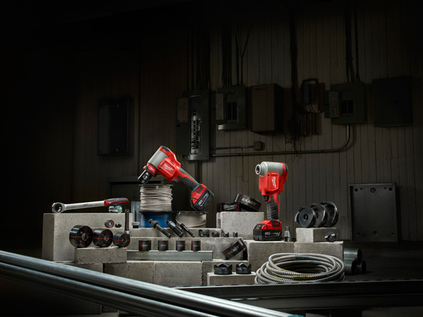 Milwaukee Tool knockout system
