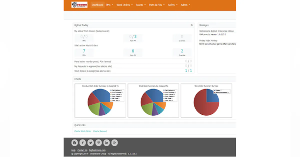 Computer System Maintenance Software Computerized Maintenance Management Software | EC&M