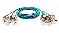 Mueller Electric custom grounding cables and clips Mueller Electric custom grounding cables and clips