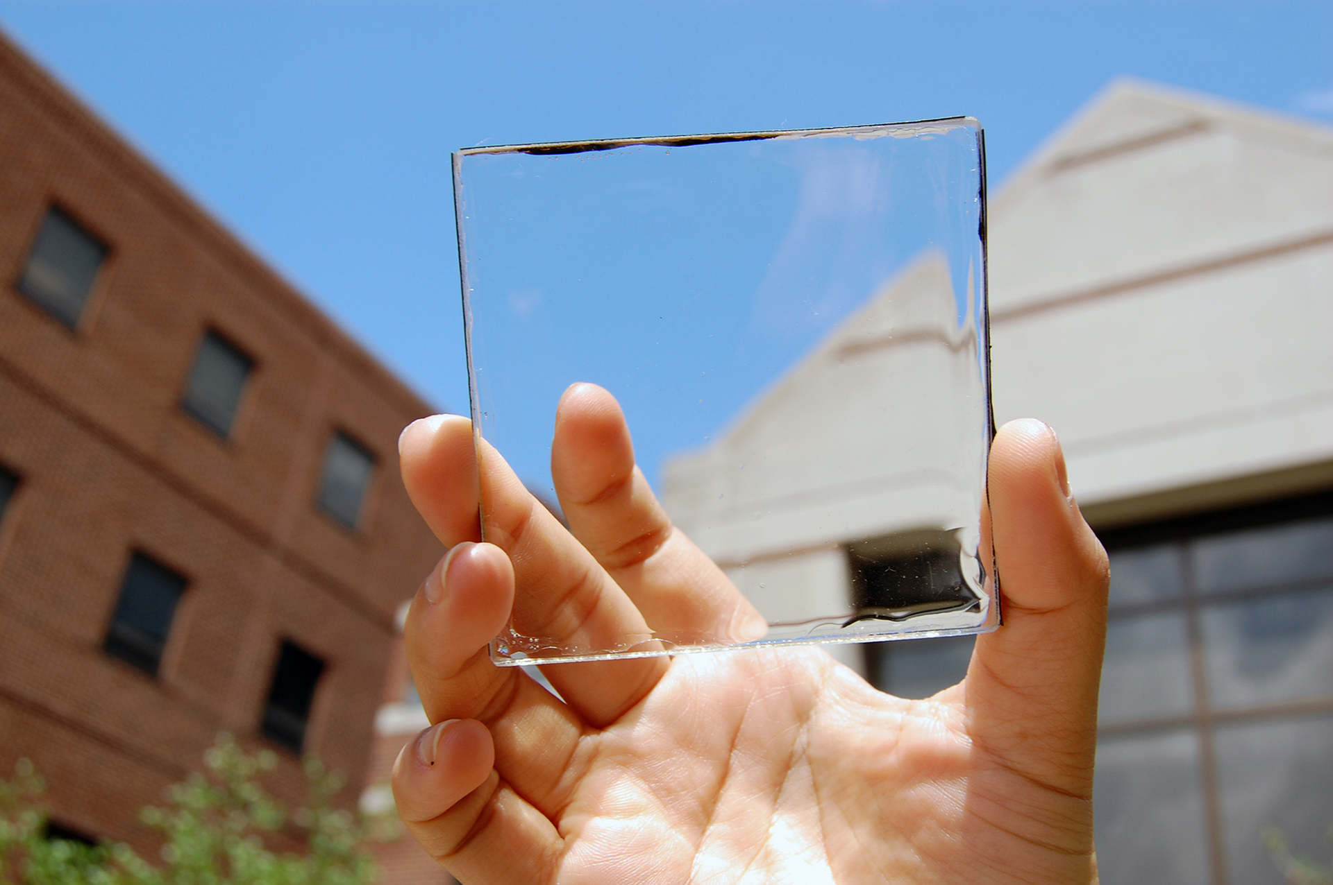 transparent solar power