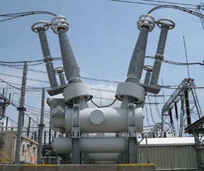 Tests were being performed on a 3-phase, 250kV circuit breaker (like this one) when the accident occurred.