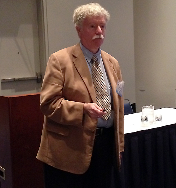 John Curran of LED Transformations spoke to attendees at NECA 2014 in Chicago this morning about how to stay on top of the changing world of LEDs and lighting controls