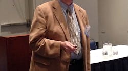 John Curran of LED Transformations spoke to attendees at NECA 2014 in Chicago this morning about how to stay on top of the changing world of LEDs and lighting controls.