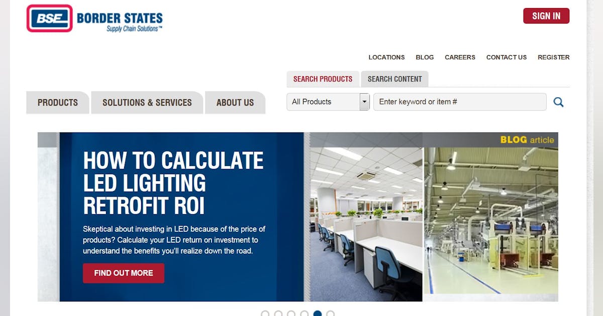 Border States Electric Launches Website EC&M