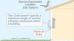 Stumped by the Code? Location of the Service Disconnecting Means | EC&M