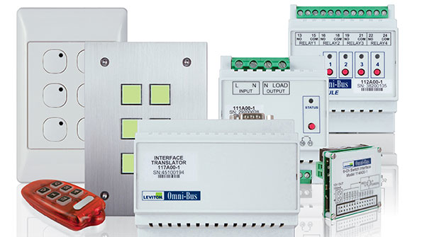 Leviton OmniBus lighting control products