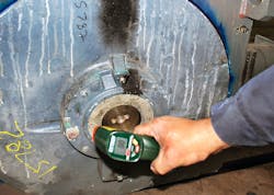 Always check the surface temperature of a motor with a digital thermometer Always check the surface temperature of a motor with a digital thermometer