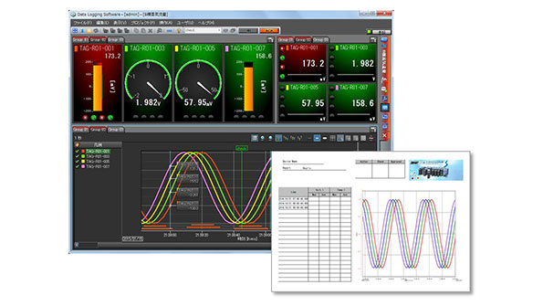 Yokogawa GA10 datalogging software