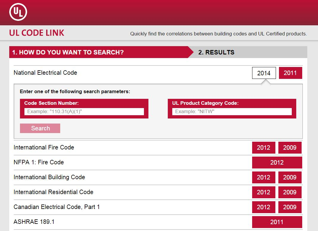 New UL Code Link Search Tool Unveiled EC&M