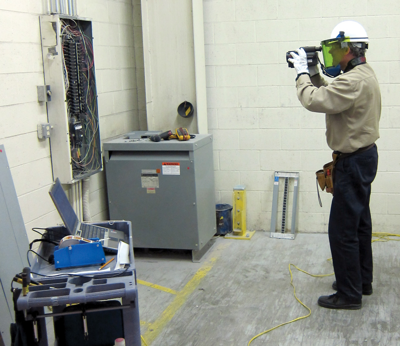 Capturing thermal images at the appropriate angle and distance are important