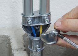 Bridgeport Fittings MightyMerge TwotoOne EMT couplings Bridgeport Fittings MightyMerge TwotoOne EMT couplings