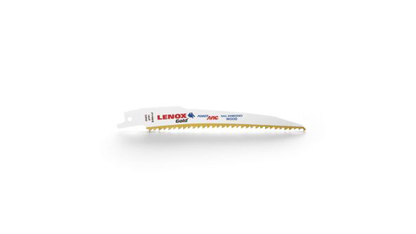 Lenox Gold Power Arc curved reciprocating saw blades