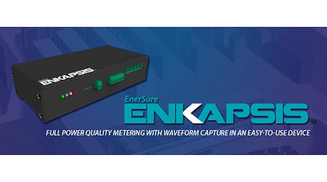 Ecmweb 7368 Enersure Enkapsis Power Quality Meter