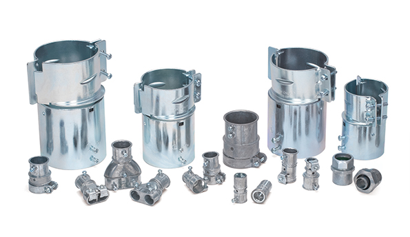 MightyMerge EMT to FMCGreenfield transition couplings