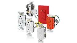 Leviton SmartlockPro ExtraHeavy Duty Industrial and Hospital Grade GFCI recepta Leviton SmartlockPro ExtraHeavy Duty Industrial and Hospital Grade GFCI recepta