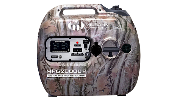 Milbank MPG2000CiP camouflage digital inverter generator
