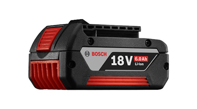 Ecmweb 7643 Bosch Bat622 60 Ah 18v Fatpack Style Battery