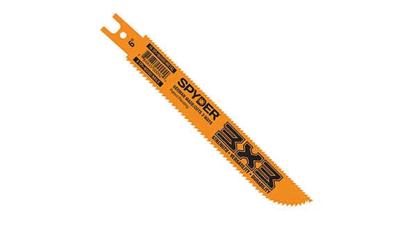 Spyder Products 3x3 reciprocating saw blade