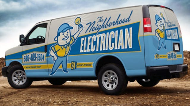 Ecmweb 7957 Neighborhood Electrician Truck