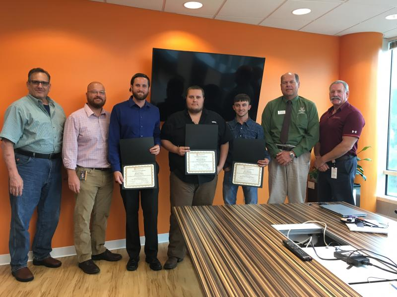 Students from LakeSumter State College and the University of Central Florida completed their Relay Technician internship at Power Grid Engineering a program designed to provide fundamental training to students as well as firsthand experience to prepare them for the field