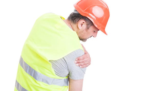 Ecmweb 8524 Construction Worker Rubbing Shoulder
