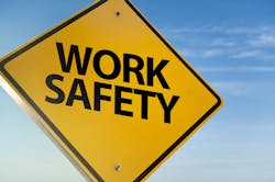 work safety sign work safety sign