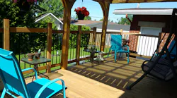 outside deck
