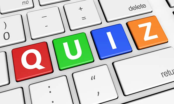 electrical troublshooting quiz colored letters on keyboard