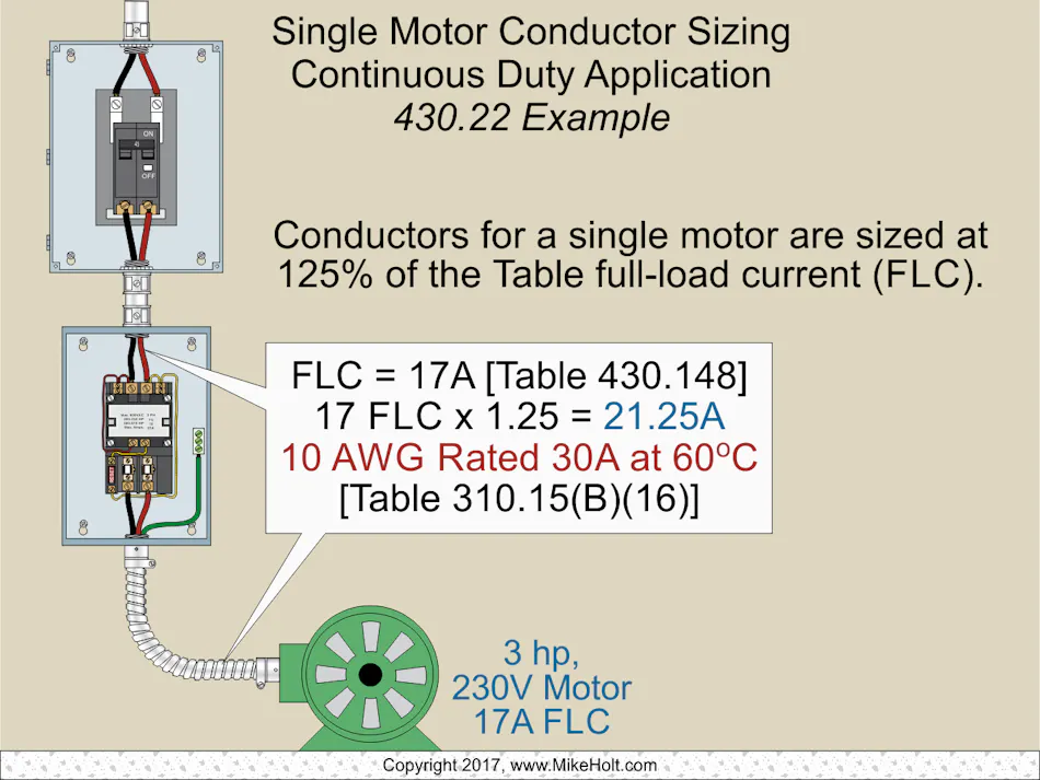 Motor Calculations — Part 1 | EC&M