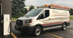 Continental Electric Construction Co. got into the EV installation business early on. To date, the company has installed around 350 public chargers in the Chicago area.