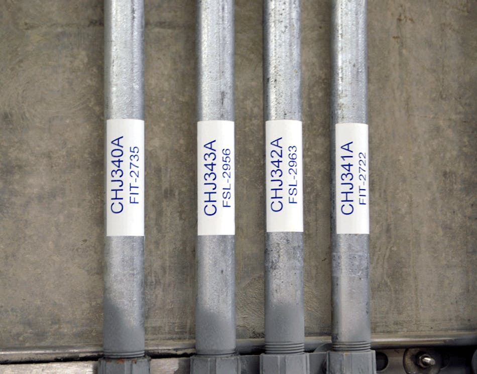 Labeling Electrical Conduits the Right Way EC&M