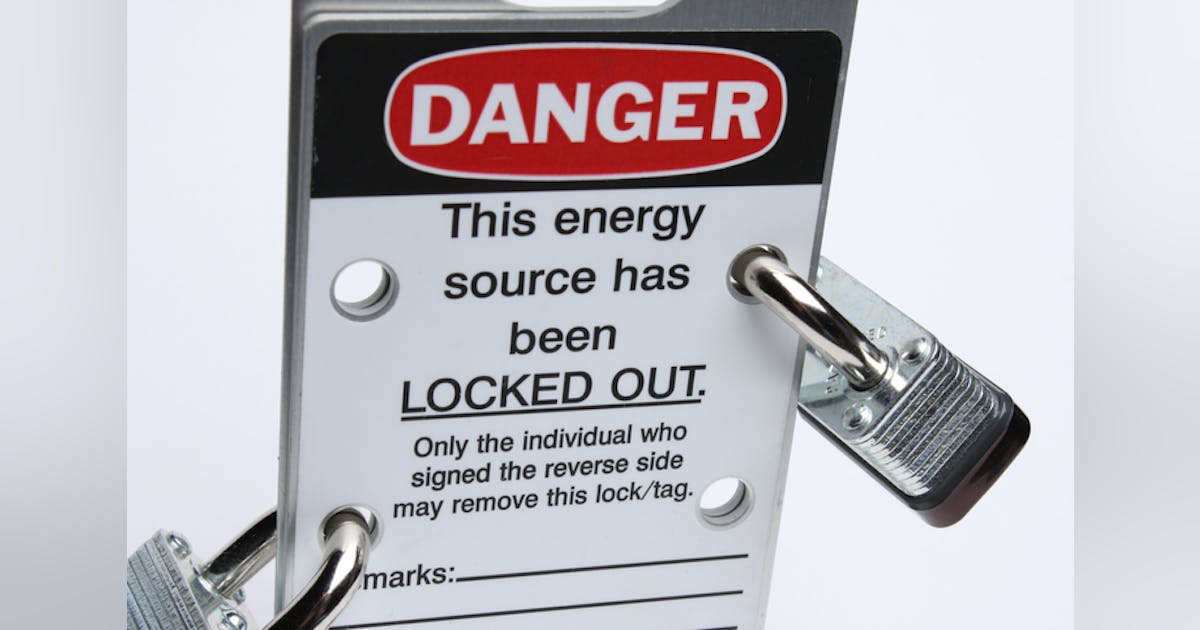 Lockout/Tagout Unsafe Conditions | EC&M
