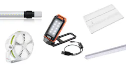 A collage of EW's September LED product picks