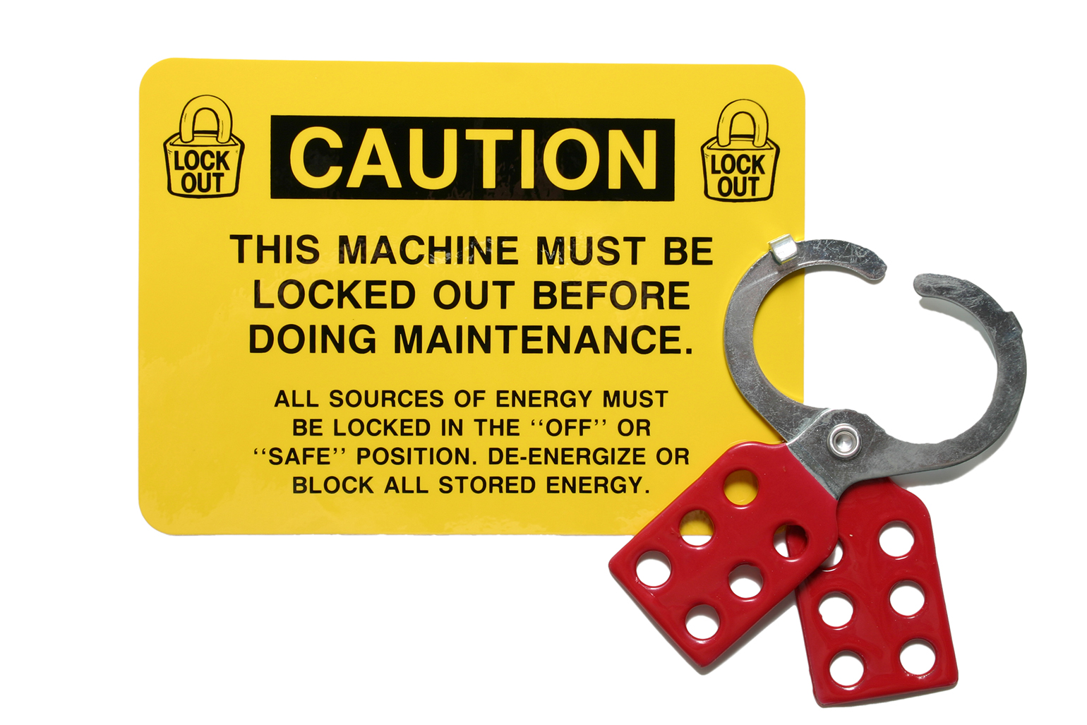 lockout tagout label