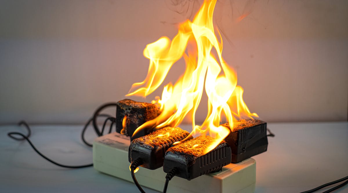 Power Strip Fire Chonticha Wat I Stock Getty Images Plus 1164583398
