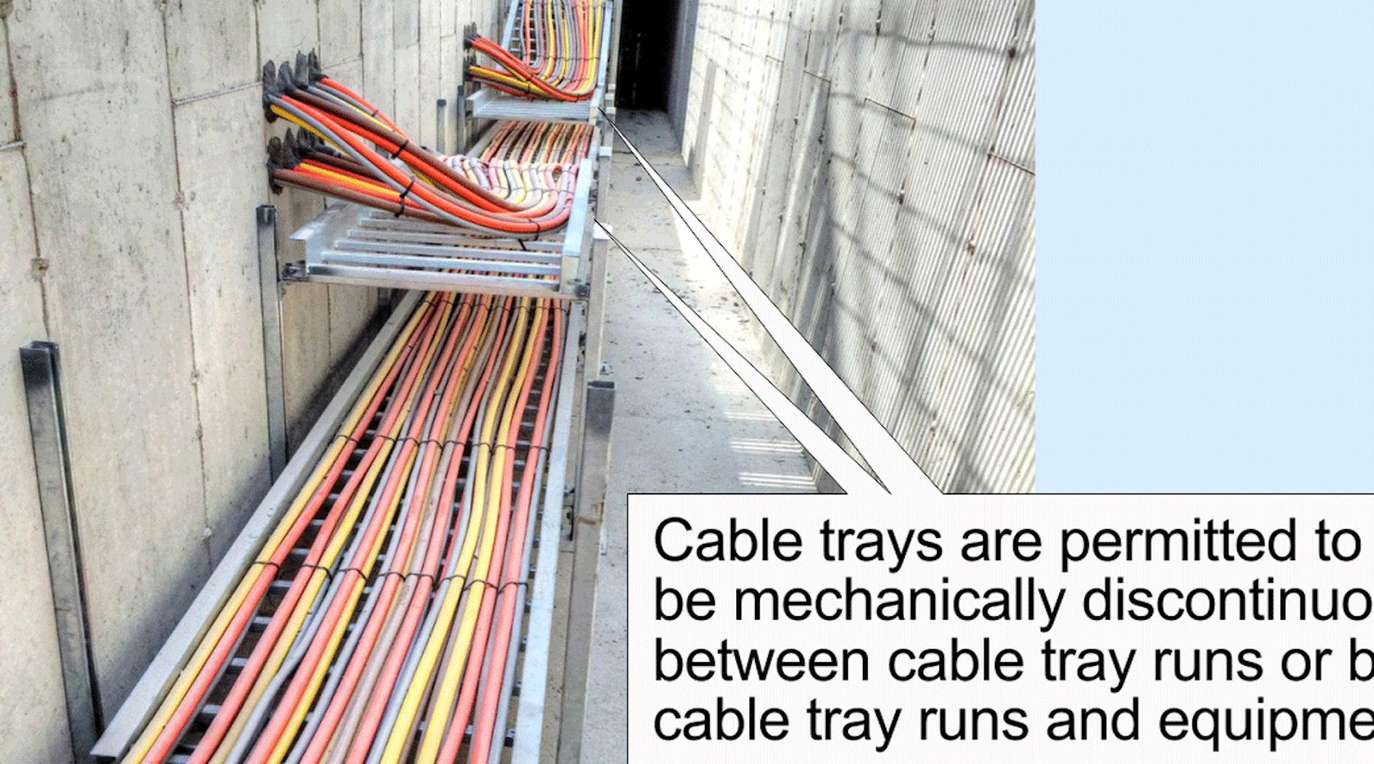 Stumped By The Code NEC Rule Regarding Cable Tray Systems EC M stumped-by-the-code-nec-rule-regarding-cable-tray-systems-ec-m