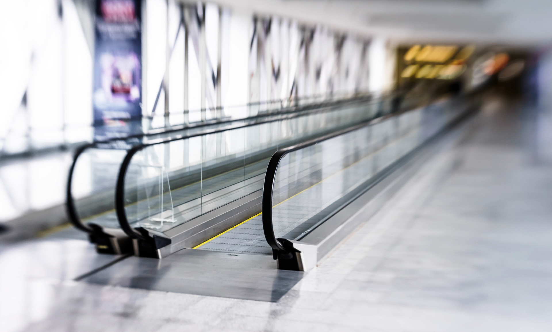 Horizontal Escalator &copy; Alexander Sorokopud Dreamstime