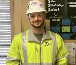 Austin Burrow assists in the field installs and red lines of any changes on projects and conducts the quality control inspections to ensure InPwr&rsquo;s installations meet government&rsquo;s expectations.