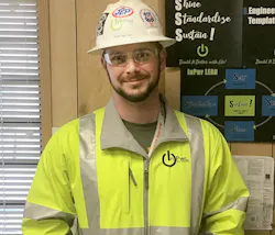Austin Burrow assists in the field installs and red lines of any changes on projects and conducts the quality control inspections to ensure InPwr’s installations meet government’s expectations.