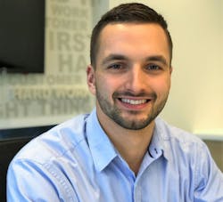 Blake Scipio started out as an assistant project manager, but within 18 months of his start date, he was successfully managing a multimillion-dollar project. Blake Scipio started out as an assistant project manager, but within 18 months of his start date, he was successfully managing a multimillion-dollar project.