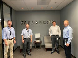 LtoR CEG Legacy Principals James Underwood, James Rowland, ENERCON’s Western Region Division Manager Richard Clubb, ENERCON’s Vice Principal, Fossil Industrial Chris Stammen. LtoR CEG Legacy Principals James Underwood, James Rowland, ENERCON’s Western Region Division Manager Richard Clubb, ENERCON’s Vice Principal, Fossil Industrial Chris Stammen.