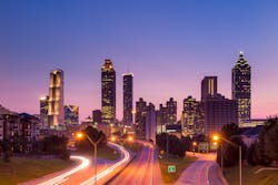 Atlanta Skyline During Twilight Atlanta Skyline During Twilight