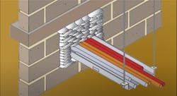 Firestop pillows are well suited for installations where frequent changes may be required, such as cable tray penetrations.